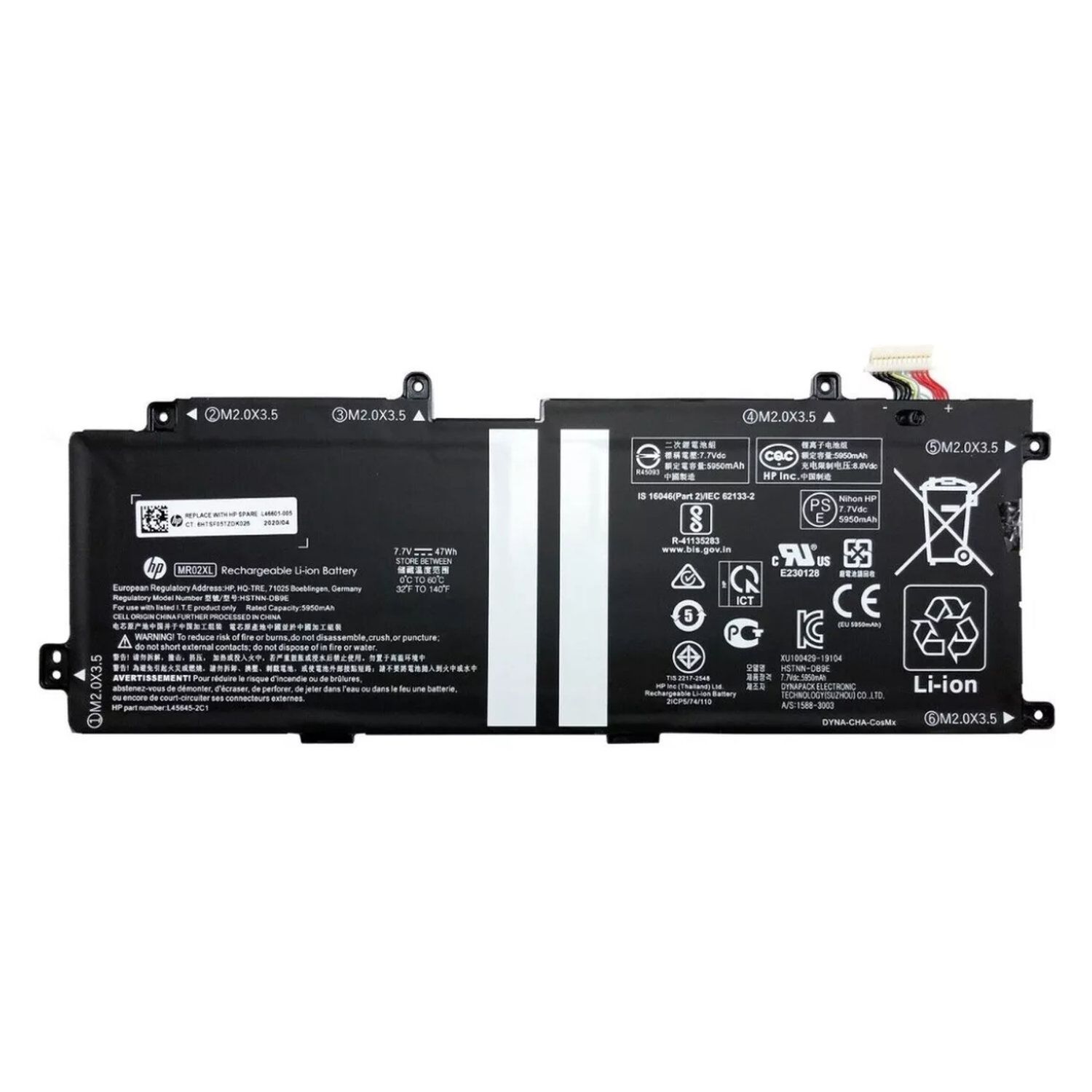 Bater&iacute;a 2c 47wh 6.15ah Lithium-ion Mr02xl image number 0.0